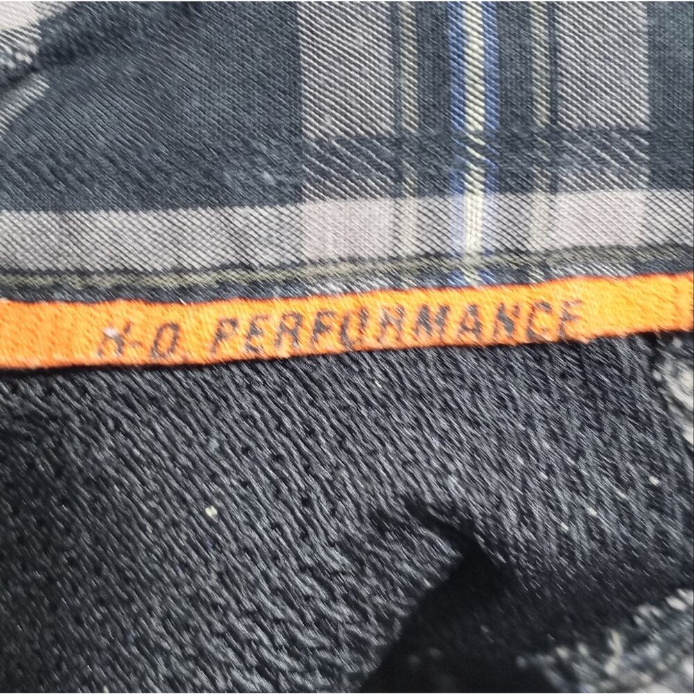 Harley-Davidson Men's Black & Gray Plaid Performance Short Sleeve Shirt Size 2XL - Picture 14 of 14